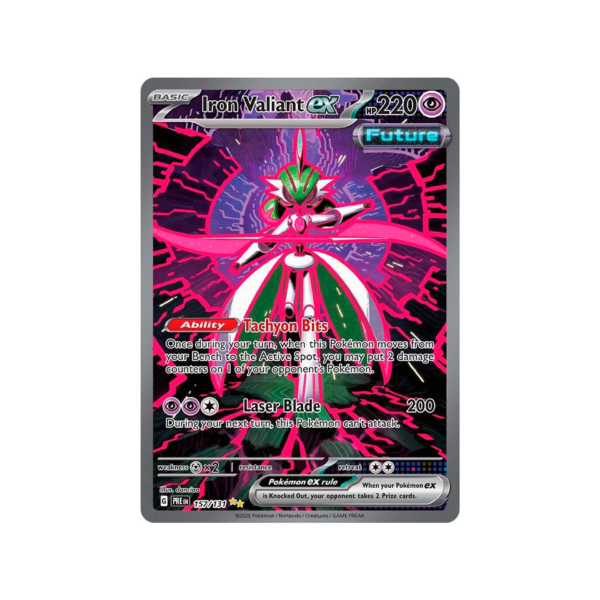 Iron Valiant ex - 157/131 - SV: Prismatic Evolutions (PRE)
