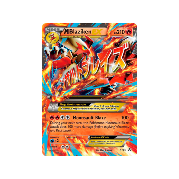 M Blaziken EX - XY86 - XY Promos (PR)