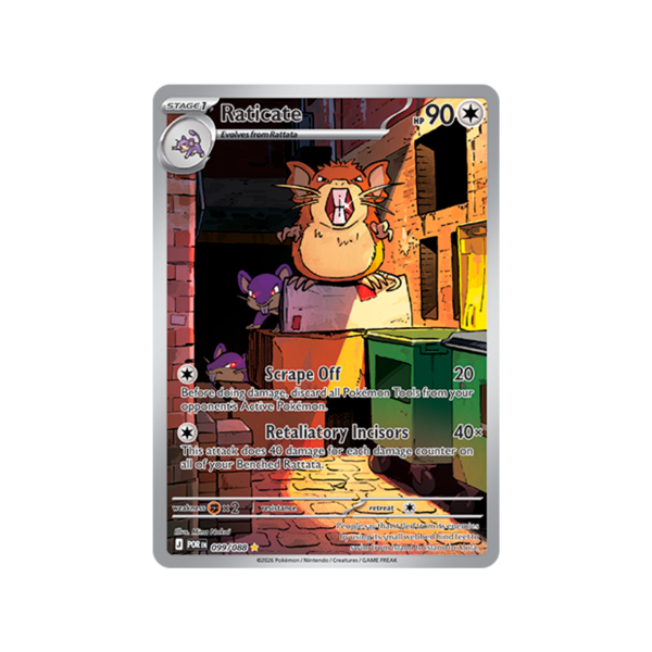 Raticate - 099/088 - ME03: Perfect Order (POR)