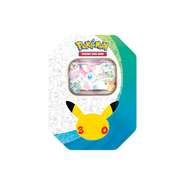 PRONTO - "Preventa" Ex Tin Sylveon Ex - 30th Celebration