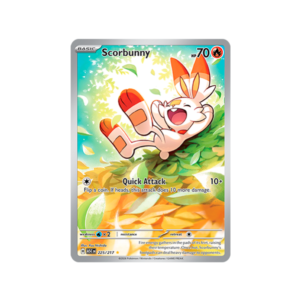 Scorbunny - 225/217 - ME: Ascended Heroes (ASC)