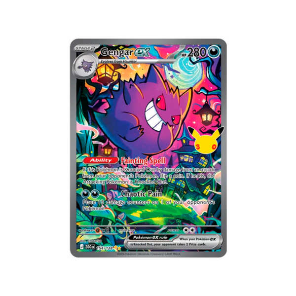 Gengar ex - 154/128 - ME: 30th Celebration (30C)