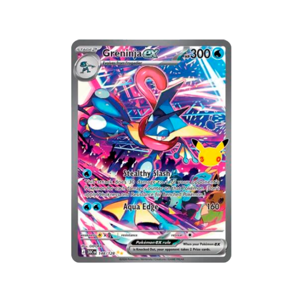 Greninja ex - 148/128 - ME: 30th Celebration (30C)