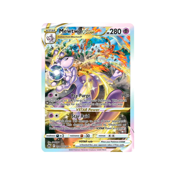 Mewtwo VSTAR - GG44/GG70 : Crown Zenith: Galarian Gallery (CRZ:GG)