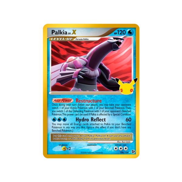 Palkia LV.X - 106/106 - ME: 30th Celebration Classic Collection (30C)