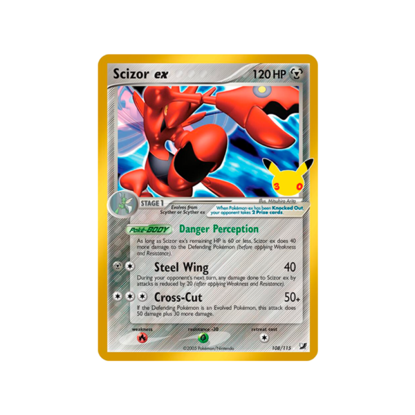 Scizor ex - 108/115 - ME: 30th Celebration Classic Collection (30C)