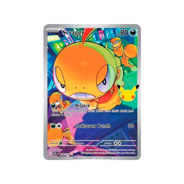 Scraggy - 140/128 - ME: 30th Celebration (30C)